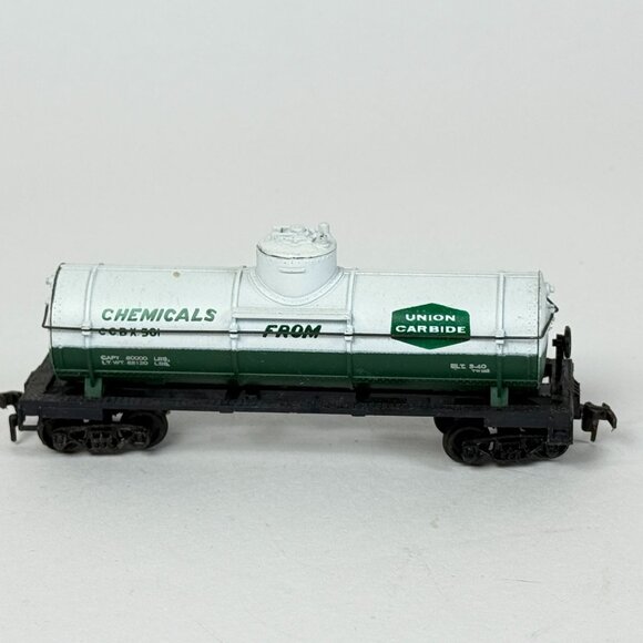 HO Scale Vintage Model Train Cars Kahn’s Refrigerator Union Carbide Tank Western - Picture 4 of 9